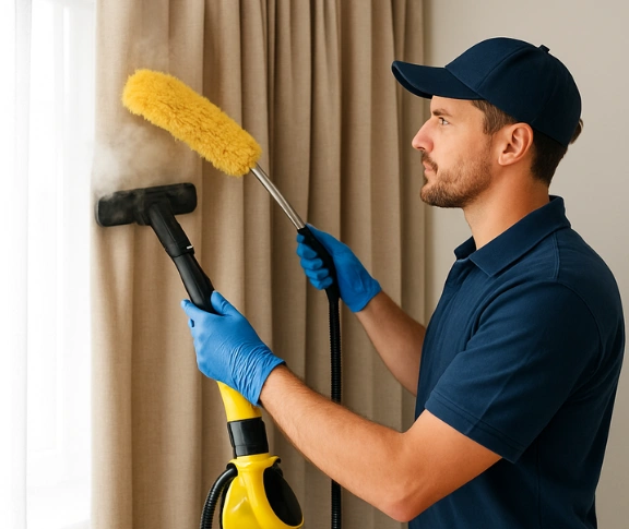 Trusted drapes cleaning technician Matty Curtain Cleaning st-marys-nsw QLD