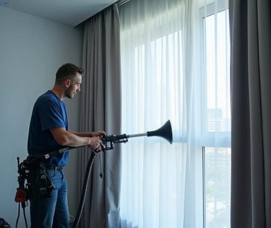Professional drapes cleaning process tools Matty Curtain Cleaning st-marys-nsw